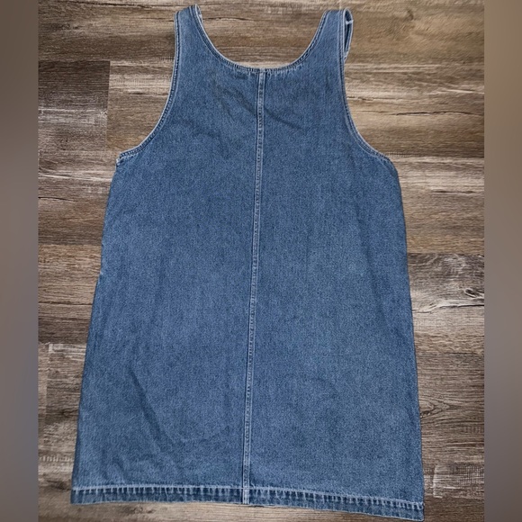 Vintage Denim Pooh (Disney) Sleeveless Dress with Embroidery. - Picture 11 of 11